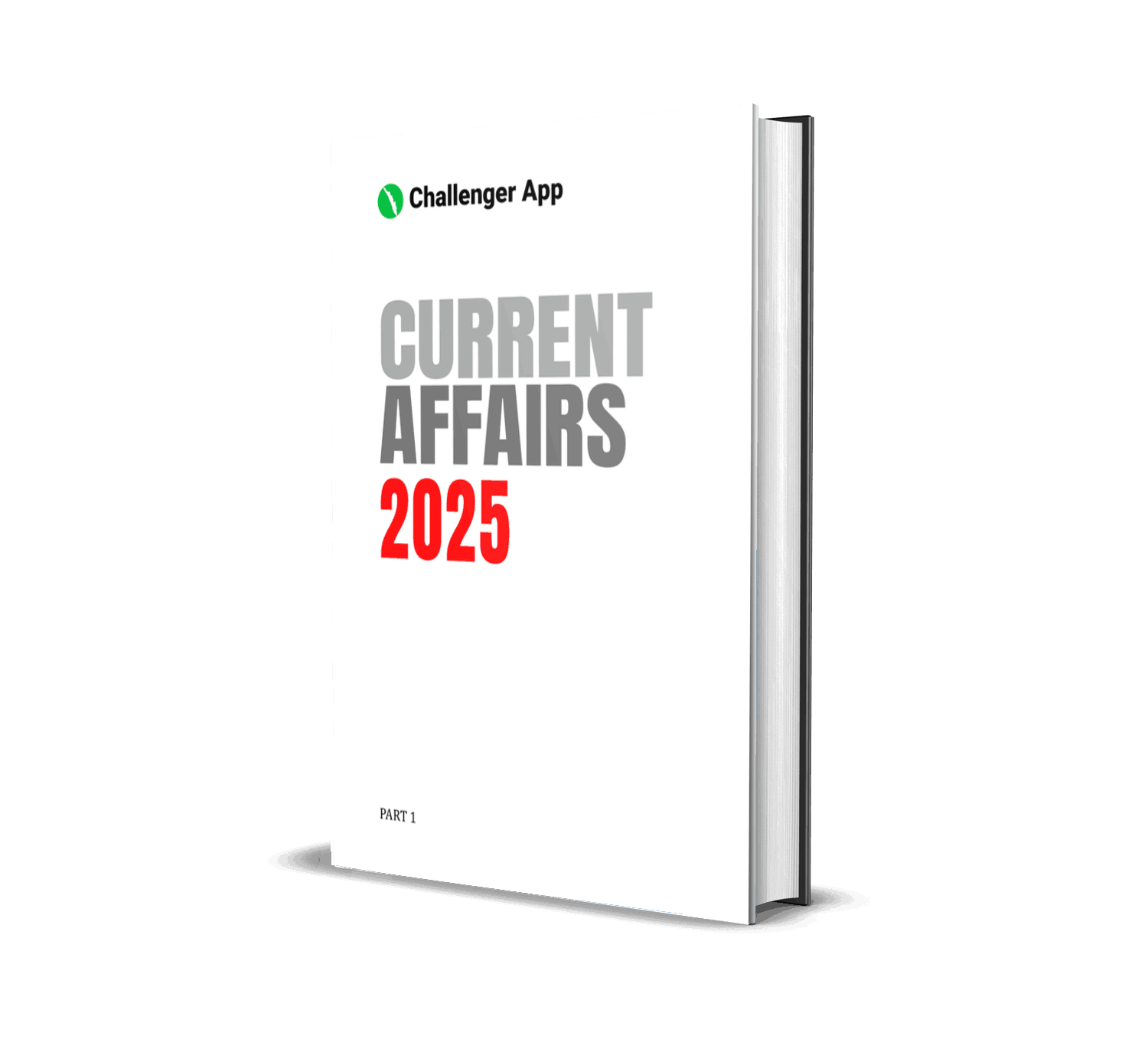Current Affairs 2025 Malayalam PDF book cover - Challenger App