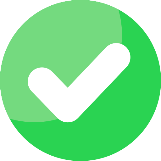Payment Success Check Mark